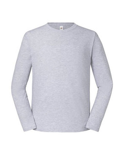 Fruit of the Loom 61-360-0 - ICONIC 195 Premium Cotton Long Sleeve Crew Neck T-Shirt