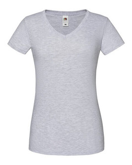 Fruit of the Loom 61-444-0 - Women's Soft Cotton V-Neck Tee with Feminine Fit