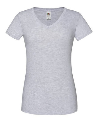 Fruit of the Loom 61-444-0 - Womens Soft Cotton V-Neck Tee with Feminine Fit