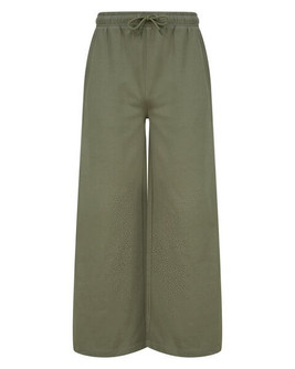 Skinni Fit SK431 - Eco-Friendly Women's Wide Leg Joggers with Pockets