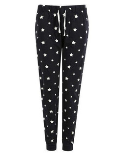 Skinni Fit SK085 - Womens Elastic Waist Lounge Pants with Pockets