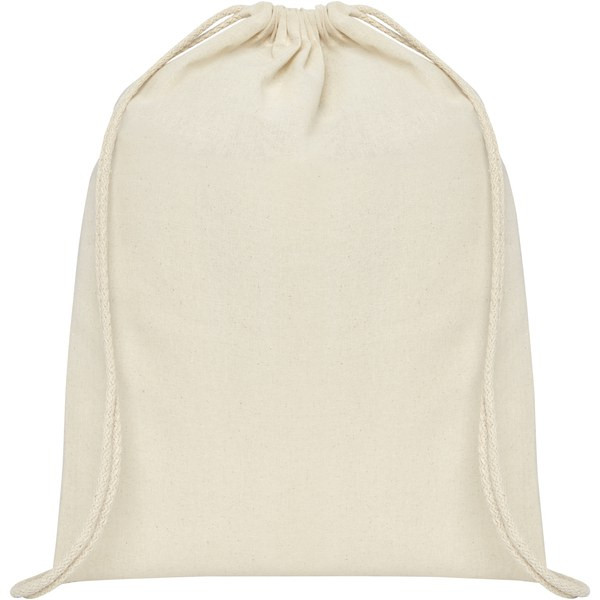 Oregon 140 g/m² cotton drawstring bag 5L - EgotierPro 120575