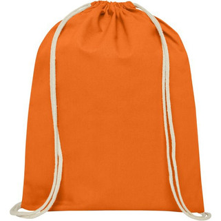 Oregon 140 g/m² cotton drawstring bag 5L - EgotierPro 120575
