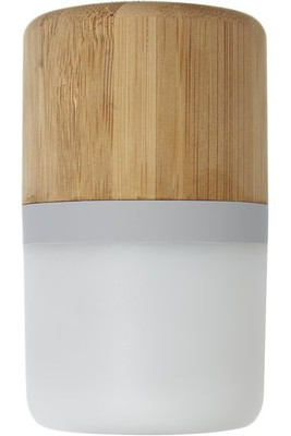 Aurea bamboo Bluetooth® speaker with light - EgotierPro 124151
