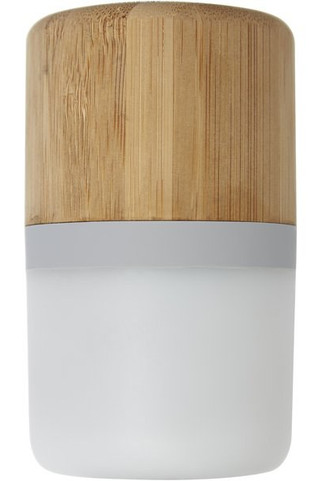 Aurea bamboo Bluetooth® speaker with light - EgotierPro 124151