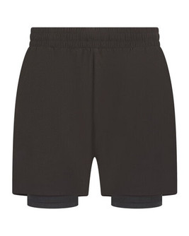 Tombo TL615 - MENS DOUBLE LAYERED SPORT SHORTS