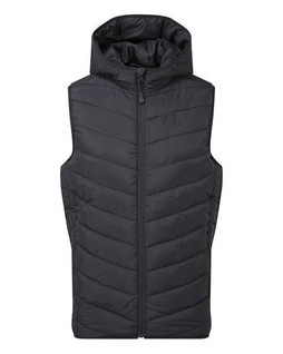 2786 TS047 - Eco-Friendly Recycled Padded Bodywarmer with Hood