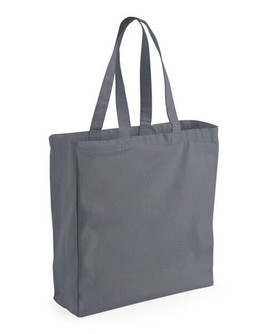 Westford mill W108 - Eco-Friendly Canvas Shopper Tote with Long Straps