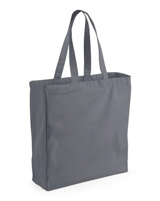Westford mill W108 - Eco-Friendly Canvas Shopper Tote with Long Straps