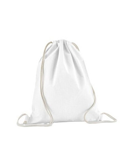 Westford mill W160 - Eco-Friendly Organic Cotton Gym Drawstring Bag