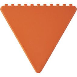 EgotierPro 104252 - Frosty triangular recycled plastic ice scraper
