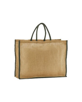 Westford mill W475 - Eco-Friendly Extra Large Jute Market Shopper Bag