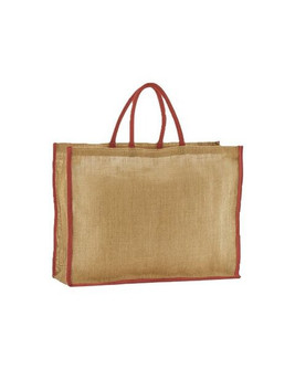 Westford mill W475 - Eco-Friendly Extra Large Jute Market Shopper Bag