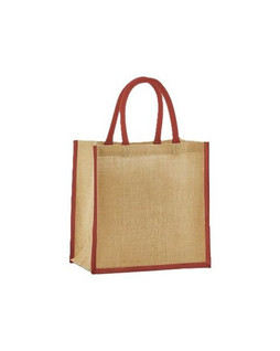 Westford Mill W477 - NATURAL STARCHED JUTE MINI GIFT BAG