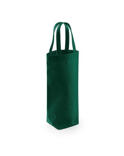 Westford mill W620 - Eco-Friendly Fairtrade Cotton Wine Bottle Carrier
