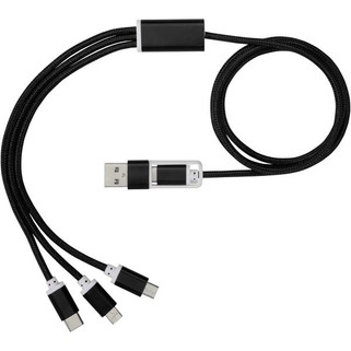 Versatile 5-in-1 charging cable - EgotierPro 124180
