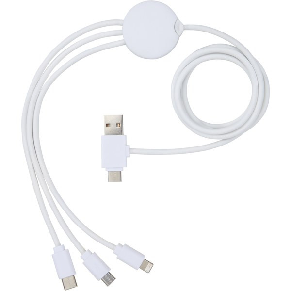 Pure 5-in-1-latauskaapeli antibakteerisella lisäaineella - EgotierPro 124184