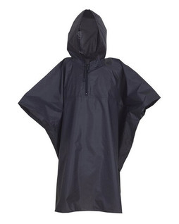 Yoko HVS470 - Lightweight Showerproof Event Poncho with Pouch