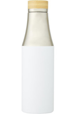 Eco-Chic Copper Insulated Bamboo Lid Bottle 540ml - EgotierPro 100667