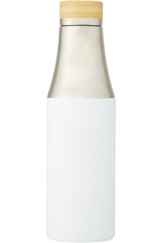 Elegant Kobberisolering Flaske med Bambuslåg 540 ml - EgotierPro 100667