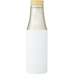 EgotierPro 100667 - Eco-Chic Copper Insulated Bamboo Lid Bottle 540ml