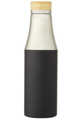 Elegant Kobberisolering Flaske med Bambuslåg 540 ml - EgotierPro 100667