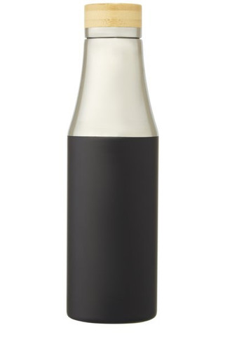 Eco-Chic Copper Insulated Bamboo Lid Bottle 540ml - EgotierPro 100667