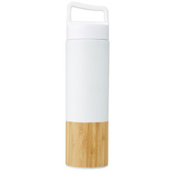 EgotierPro 100669 - EcoBamboo Copper Insulated Stainless Steel Bottle 540ml