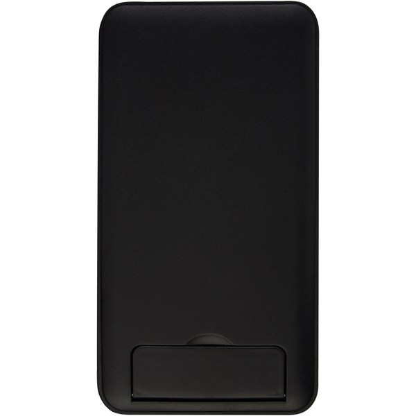 Loop 10W recycled plastic wireless charging pad with phone stand - EgotierPro 124203