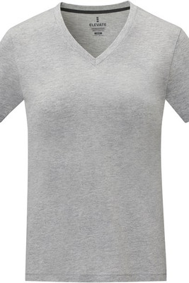 Elevate Life 38031 - Somoto Dames T-shirt met V-hals en korte mouwen
