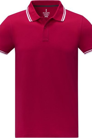 Elevate Life 38108 - Amarago short sleeve mens tipping polo