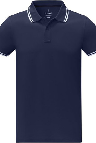 Elevate Life 38108 - Amarago short sleeve mens tipping polo