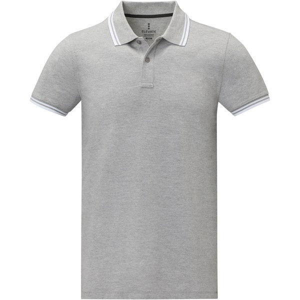 Elevate Life 38108 - Amarago short sleeve men's tipping polo
