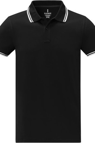 Elevate Life 38108 - Amarago kortærmet polo til mænd med farvede kanter