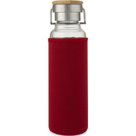 EgotierPro 100696 - Thor 660 ml glass bottle with neoprene sleeve