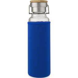 EgotierPro 100696 - Bouteille Thor 660 ml en verre avec manchon en neoprene