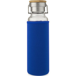 EgotierPro 100696 - Bottiglia Thor da 660 ml in vetro con custodia in neoprene