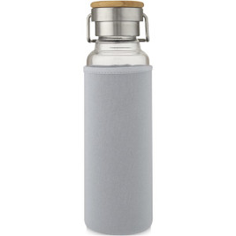 EgotierPro 100696 - Bouteille Thor 660 ml en verre avec manchon en neoprene