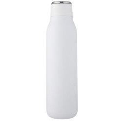 EgotierPro 100672 - Marka 600 ml copper vacuum insulated bottle with metal loop