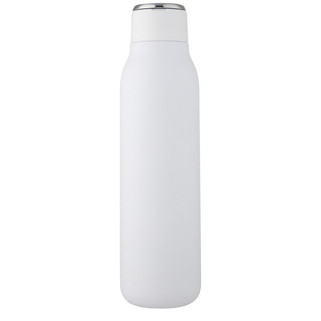 Marka 600 ml copper vacuum insulated bottle with metal loop - EgotierPro 100672