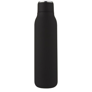 Marka 600 ml copper vacuum insulated bottle with metal loop - EgotierPro 100672