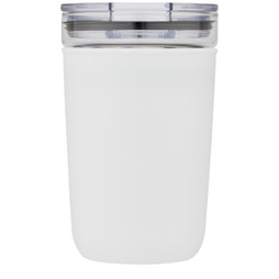 EgotierPro 100675 - Bello 420 ml glass tumbler with recycled plastic outer wall
