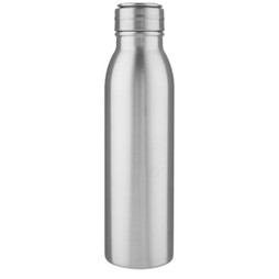 EgotierPro 100678 - Harper 700 ml drikkeflaske i rustfrit stål med metalløkke