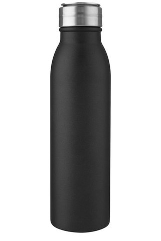 Harper 700 ml stainless steel water bottle with metal loop - EgotierPro 100678
