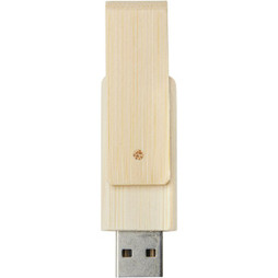 EgotierPro 123748 - Pen USB de 16GB em bambu "Rotate"