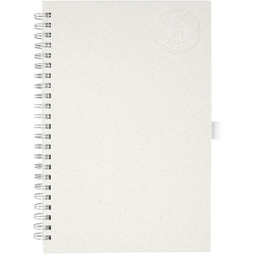 EgotierPro 107783 - Caderno Espiral Sustentável de Cartões de Leite