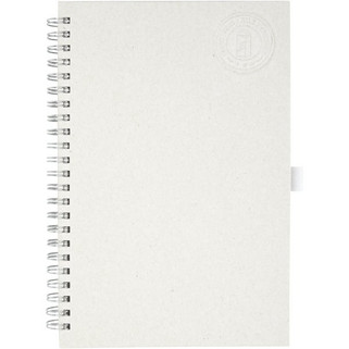 Dairy Dream A5 size reference recycled milk cartons spiral notebook - EgotierPro 107783