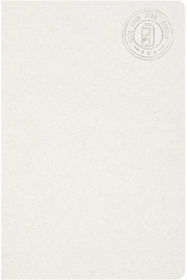 Dairy Dream A5 size reference recycled milk cartons spineless notebook - EgotierPro 107785