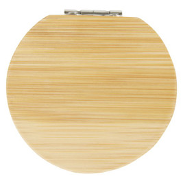 EgotierPro 126196 - Afrodit bamboo pocket mirror