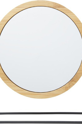 Hyrra bamboo standing mirror - EgotierPro 126197